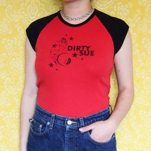 SOLD - Vintage Graphic Baby Tee